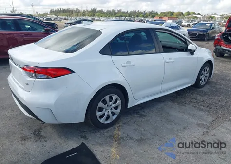 2022 Toyota Corolla Le z USA, uszkodzony, nr VIN 5YFEPMAE7NP284551